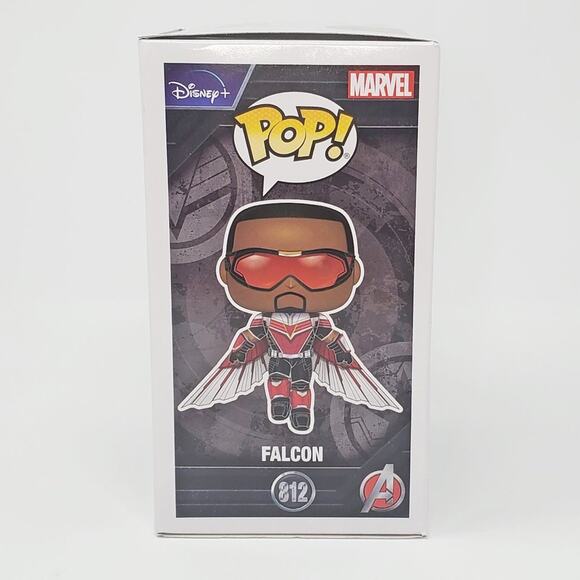 Marvel Falcon Funko Pop Vinyl - The Falcon and the Winter Soldier #812 NIB - Picture 10 of 15